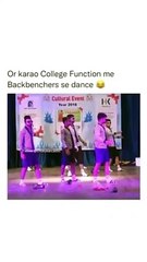 Backbenchers dance