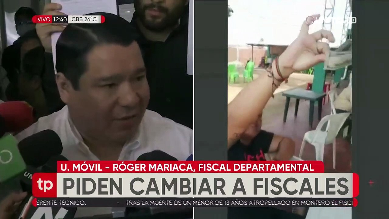 Fiscal se reunió con la familia del menor atropellado