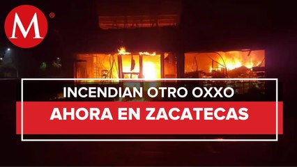 Incendian tienda de conveniencia en Ojocaliente Zacatecas