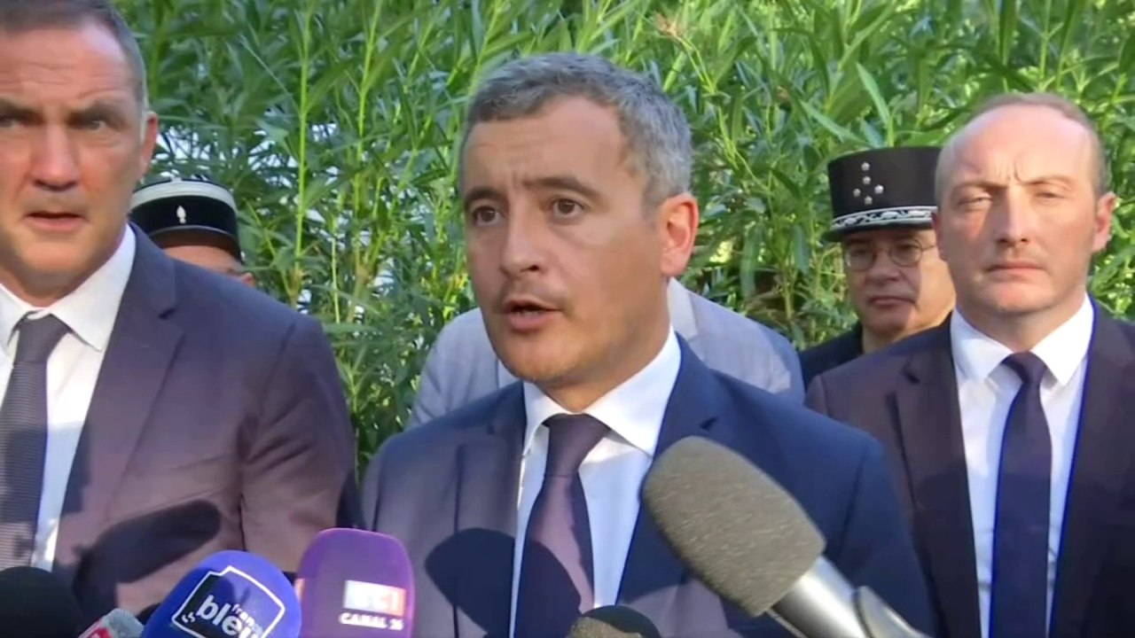 Gérald Darmanin sur les intempéries en Corse: "Une grande partie des personnes déclarées disparues ont été retrouvés"