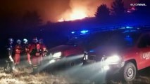 Fogos não dão descanso aos bombeiros na Europa