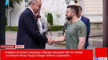 Volodymyr Zelensky discussed with his Turkish counterpart Erdogan defense