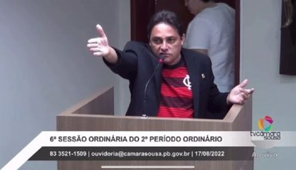 Vereador acusa irmão do prefeito de Sousa de tê-lo intimidado com dedo no olho: “Não tenho medo”