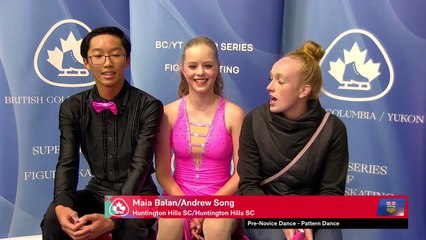 Junior Short Dance, Pre Novice Pattern Dance, Juvenile, Pre Novice & Novice Pairs - Short -  SKATE CANADA RINK - 2022 BELAIR DIRECT SUPER SERIES BC SUMMERSKATE (3)