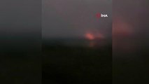 Rusya-Ukrayna sınırında bulunan mühimmat deposunda patlama
