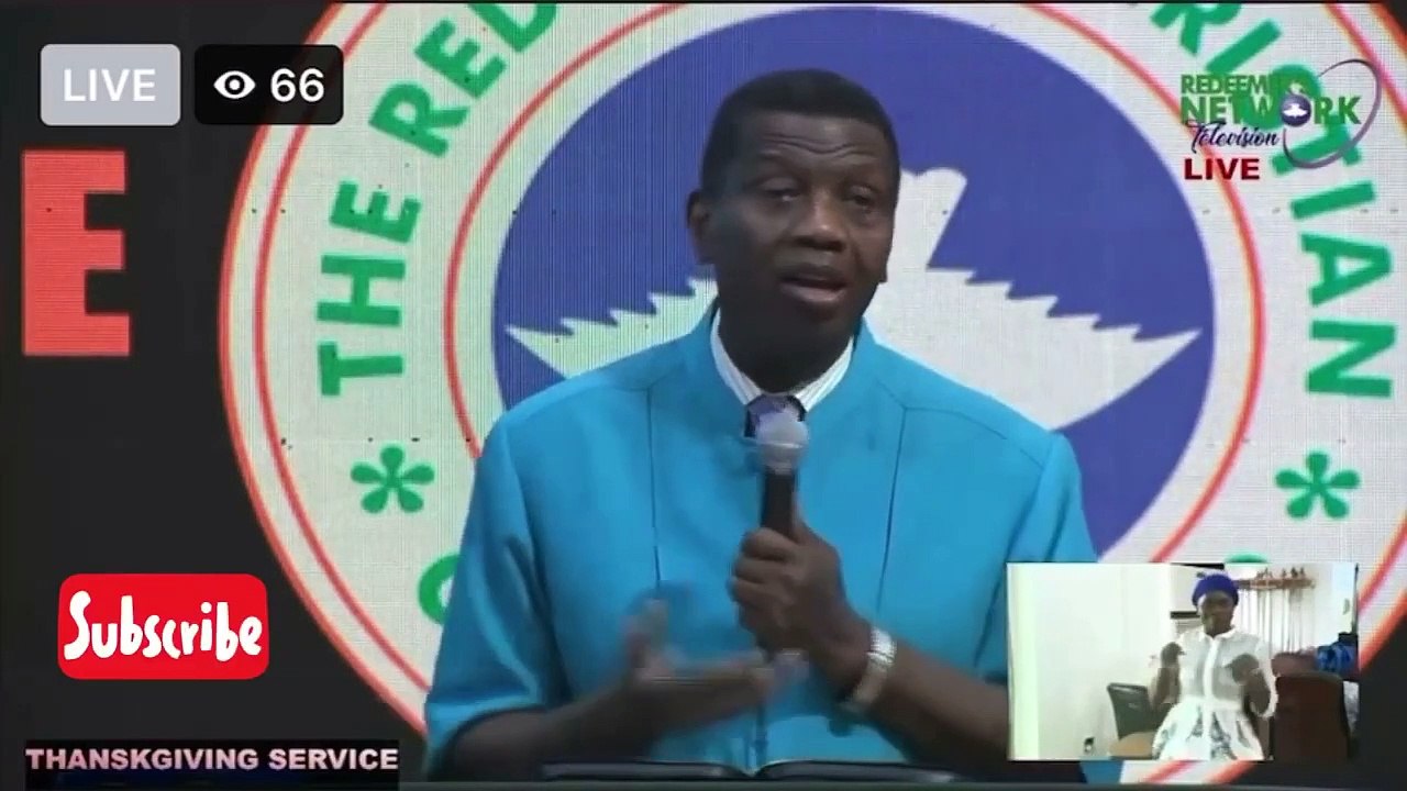 Pastor Enoch Adeboye Said "I Don't See Ellection in Nigeria 2023"