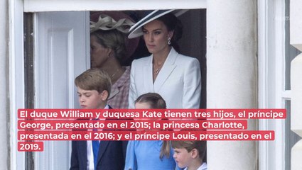 La transformación de George, Charlotte y Louis a través de los años