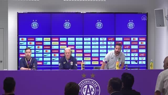 Austria Wien - Fenerbahçe maçının ardından - Jorge Jesus