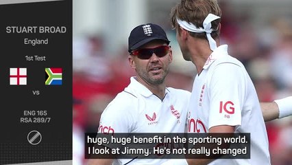 Download Video: Broad enjoys ageless Anderson as Erwee revels in life at Lord's