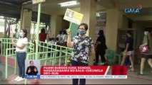 Padre Burgos Elem. School, nagsasagawa ng balik-eskuwela dry-run ngayong umaga | UB