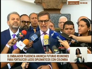 Embajador Plasencia anuncia la agenda que fortalecerá lazos diplomáticos con el Gobierno de Colombia