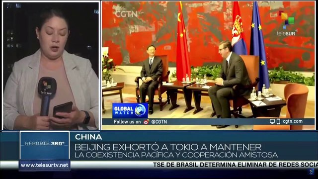 China instó a Japón a cesar injerencia en sus asuntos internos