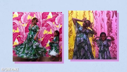 Download Video: 15 Times Beyonce And Blue Ivy Matched Outfits