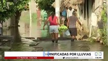 Alerta por intensas lluvias que se registran en varias zonas del país