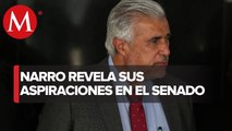 No fui a Palacio Nacional a pedir bendición: Narro sobre aspiración de presidir Senado