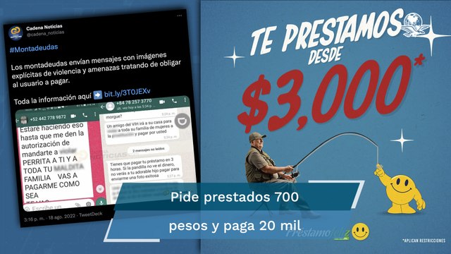 Historias de Terror de víctimas de “montadeudas”