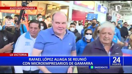 Rafael López Aliaga: No firmé el Pacto Ético Electoral porque “hubo mucho corrupto”