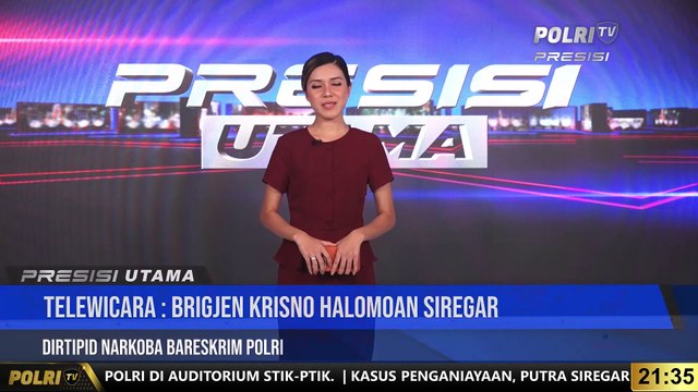 Live Dialog Bersama Dirtipid Narkoba Bareskrim Polri Terkait Pemusnahan Ladang Ganja di Aceh