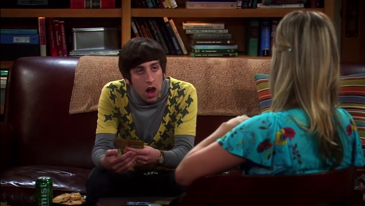 Penny plays Mystic Warlords of Ka'ah card game - The Big Bang Theory