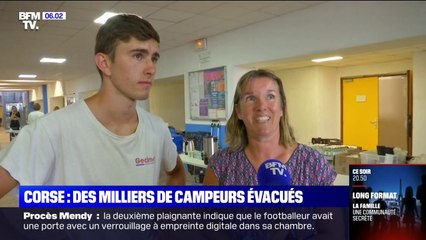 Orages en Corse: des milliers de campeurs évacués ont été hébergés dans des gymnases pour la nuit