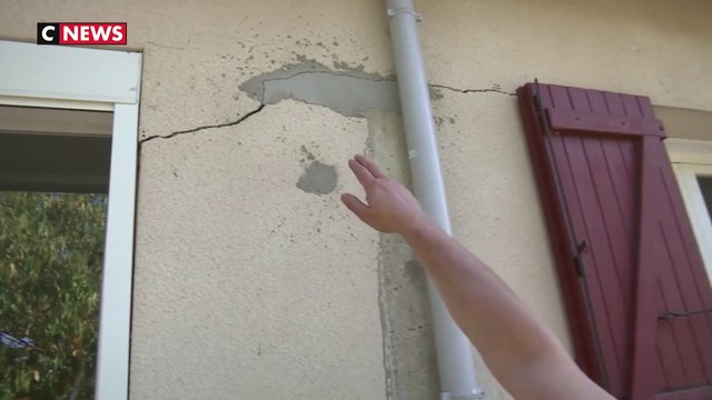 Les maisons fissurées à cause de la sécheresse