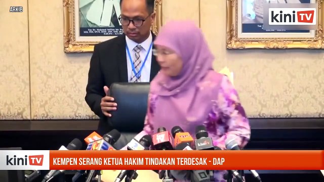 Kempen serang ketua hakim tindakan terdesak - DAP