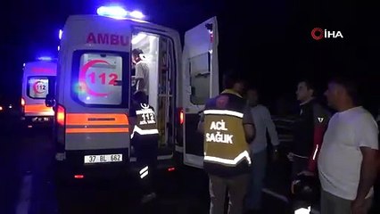 Kastamonu'da feci kaza: 3 ölü, 5 yaralı