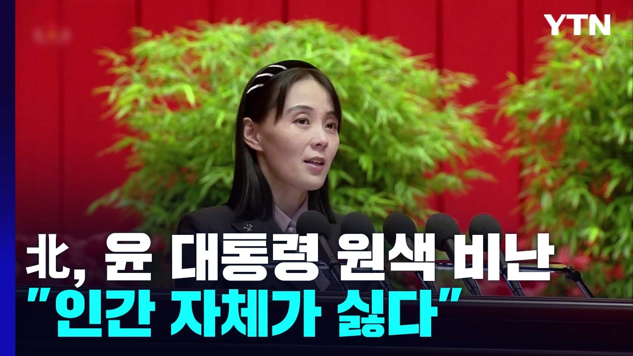 北 김여정, '담대한 구상' 비난..."미사일 발사지점 분석도 틀려" / YTN