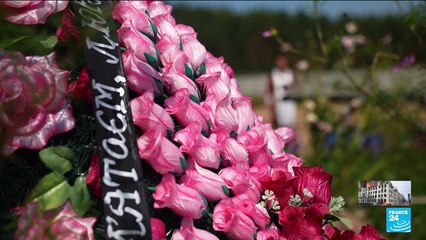 'What was seen here at the cemetary today is the beginning of a process of closure'