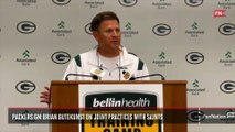 Packers GM Brian Gutekunst on Joint Practices with Saints