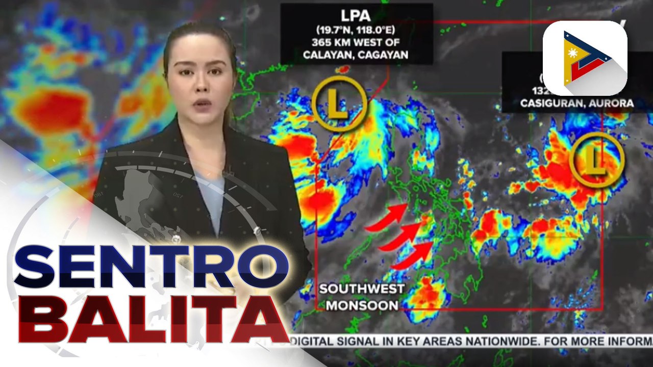 PTV INFO WEATHER | LPA malapit sa Northern Luzon, nakalabas na ng PAR; Panibagong LPA, pumasok sa PAR at  posibleng maging bagyo