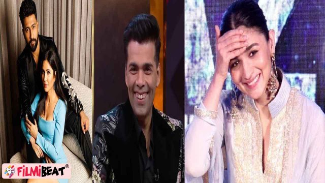 Koffee With Karan 7: Vicky Kaushal-Katrina Kaif को Alia Bhatt और Karan Johar ने किया था Drunk Call!