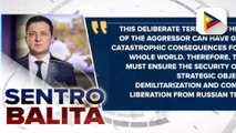Ukraine, nanawagan sa U.N. na tiyakin ang seguridad sa Zaporizhzhia nuclear plant na sinakop ng Russia