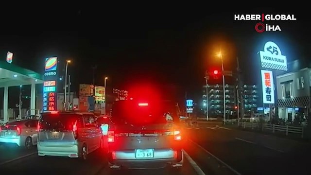 Ateş topu şeklinde göktaşı görüldü! O anlar kamerada