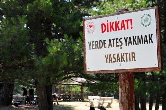 MANGAL YASAĞI PİKNİKÇİLERİ KÜSTÜRDÜ AMA YABAN HAYATI CANLANDI