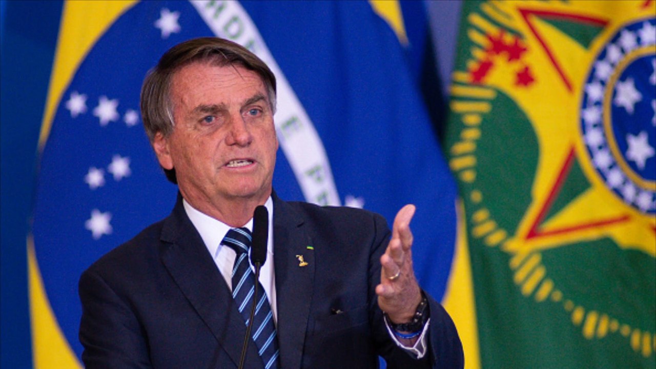 Präsident bolsonaro schlägt youtuber