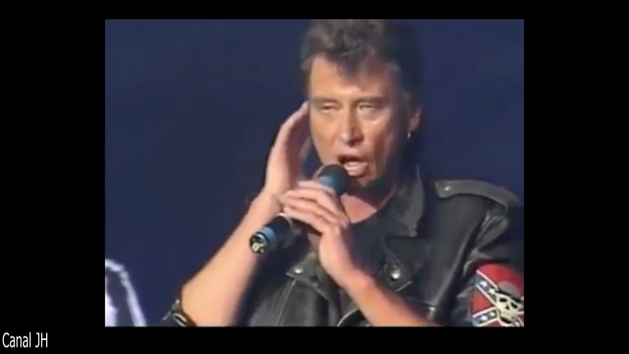 Johnny Hallyday et les enfoirés - Je t'attends 1989