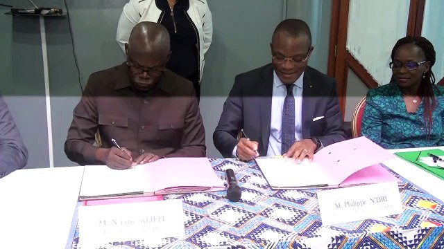 Le FDFP et le CNBP signent une convention pour la formation des ressources humaines