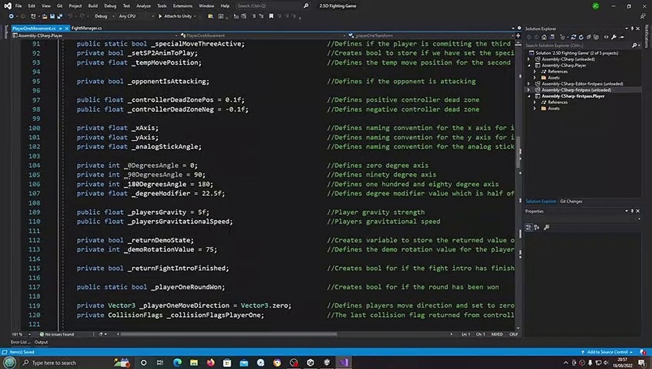Unity3D Fighting Game Tutorial #226 Updates Fixes and Tweaks