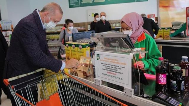 Son Dakika! Cumhurbaşkanı Erdoğan: Tarım Kredi marketlerinde raflarda ürün kalmadı, depoların artırılması talimatı verdim