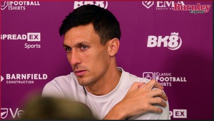 Jack Cork always proud to wear the captains armband