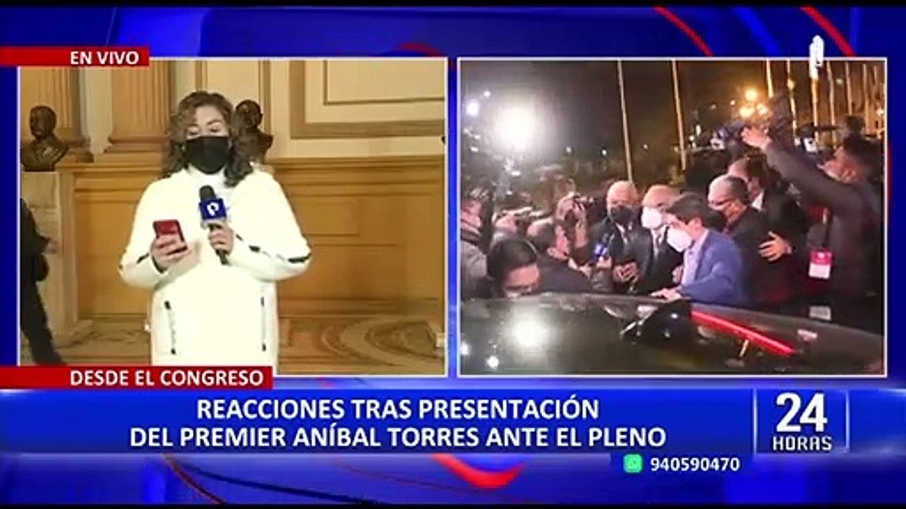 Diego Bazán tras presentación de Aníbal Torres: “Tiene que ser censurado”