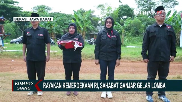 Relawan Sahabat Ganjar Gelar Berbagai Lomba di Bekasi untuk Peringati Hari Kemerdekaan RI!