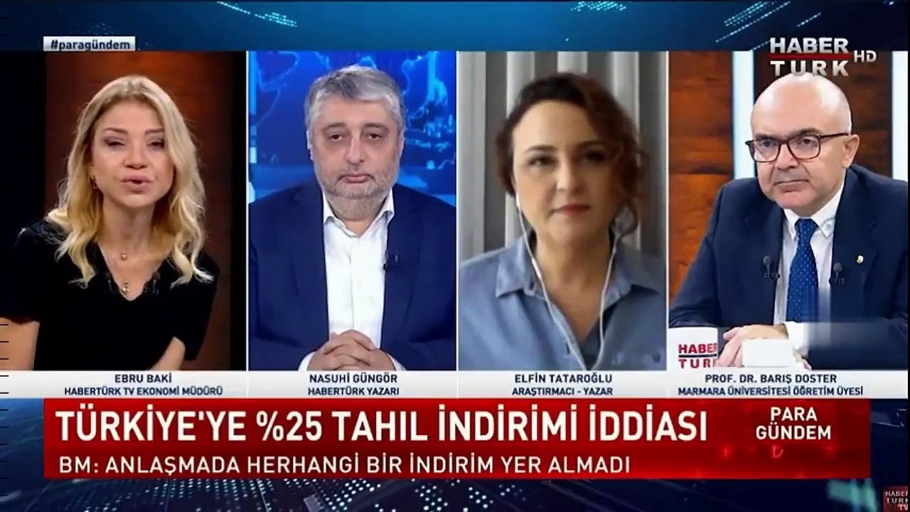 Habertürk�te dikkat çeken değişilik Ebru Baki�nin sunduğu �Para Gündem