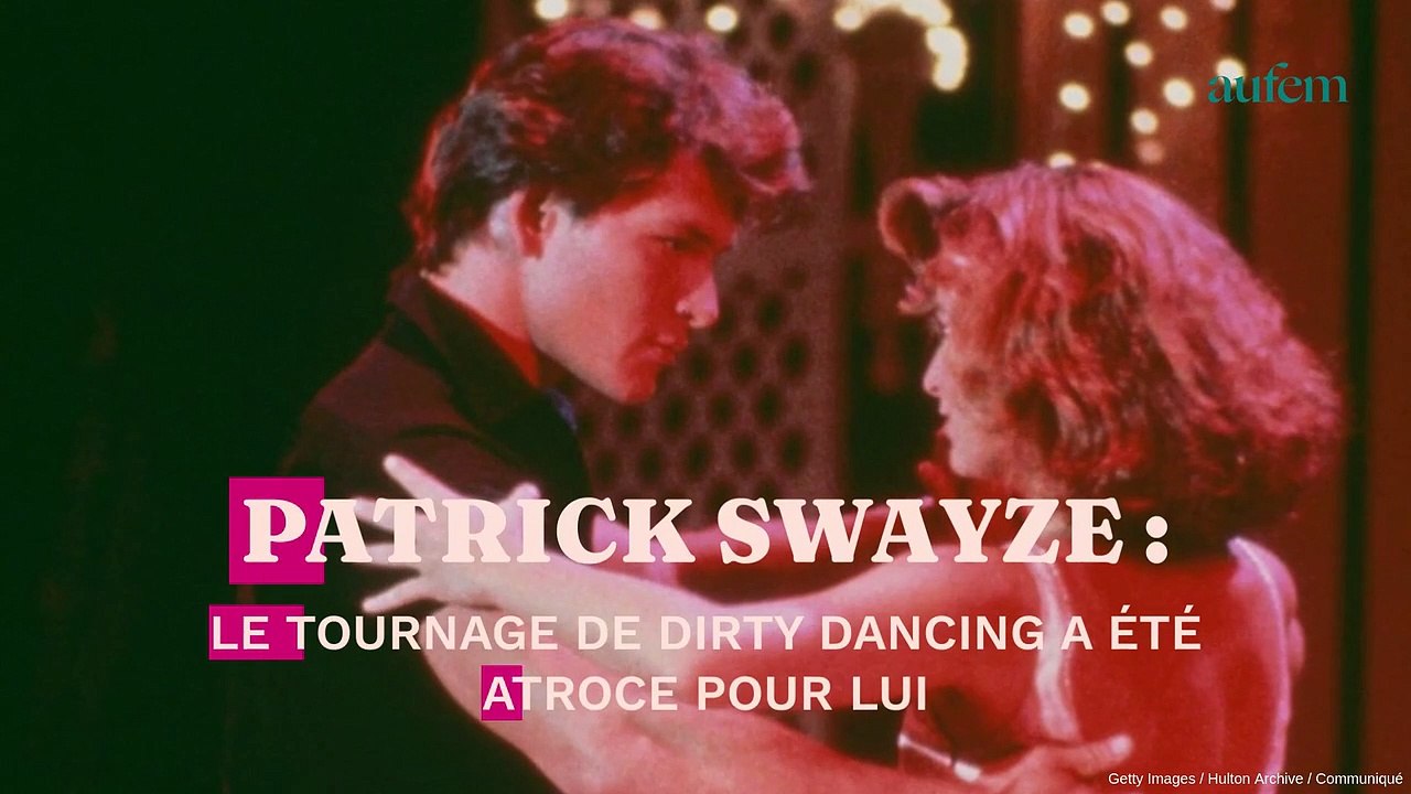 Patrick Swayze : le tournage de Dirty dancing a...
