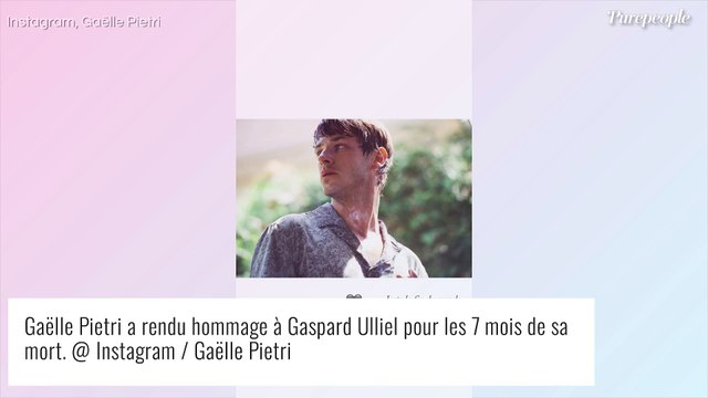 Gaspard Ulliel : Son ex Gaëlle Pietri partage une photo déchirante, 7 mois après sa mort