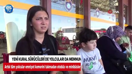 Yeni kural sürücüleri de yolcuları da memnun etti