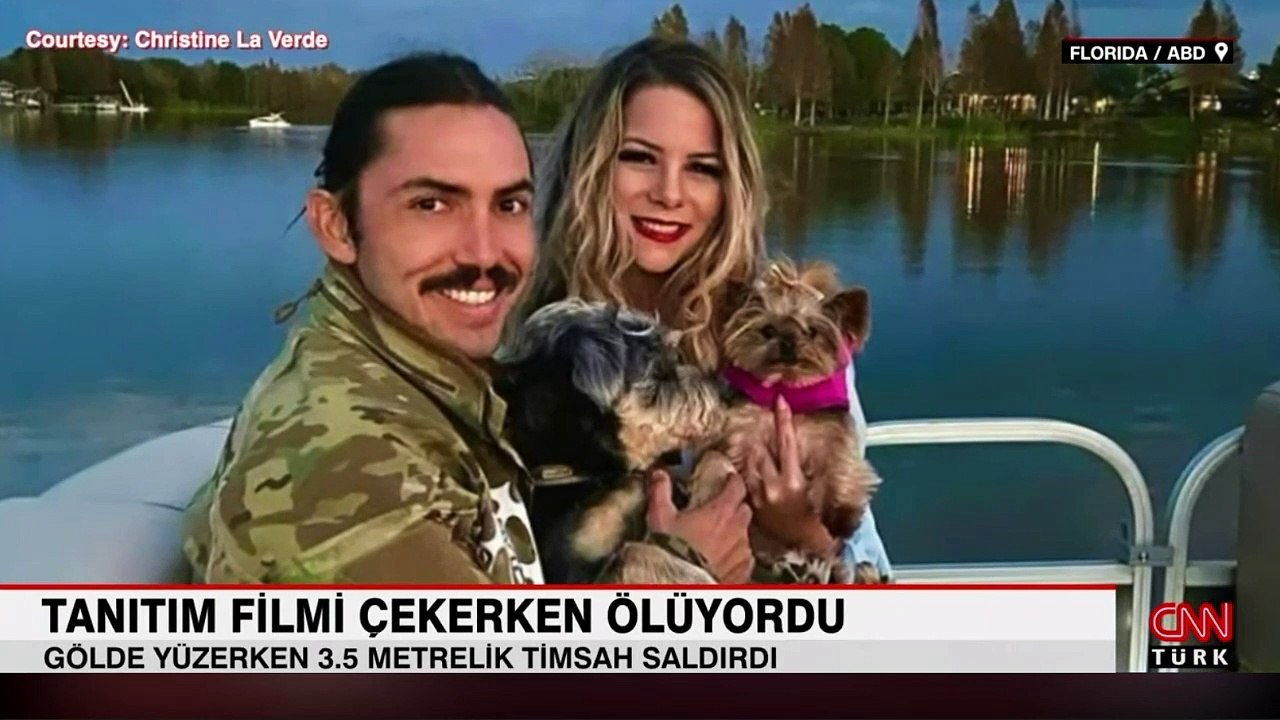 3.5 metrelik timsaha karşı yaşam savaşı
