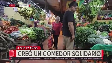 “Voy a ayudar hasta que mi corazón deje de latir”: Ruperta y un comedor solidario para personas de la tercera edad