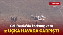 California'da 2 uçak havada çarpıştı: 2 ölü